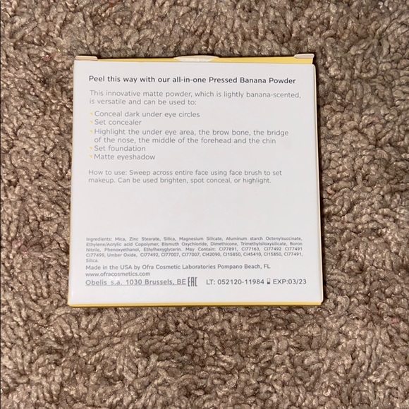 OFRA Banana powder never used - Picture 2 of 2
